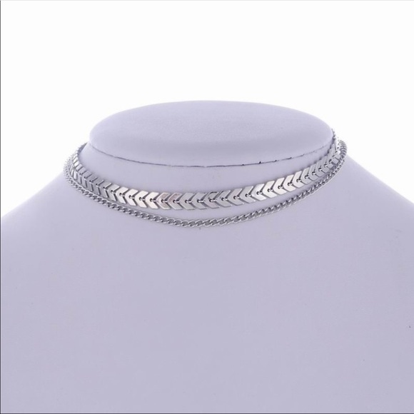 A Dream Come True Boutique Jewelry - Greek Goddess Choker Necklace- ONLY SILVER!!
